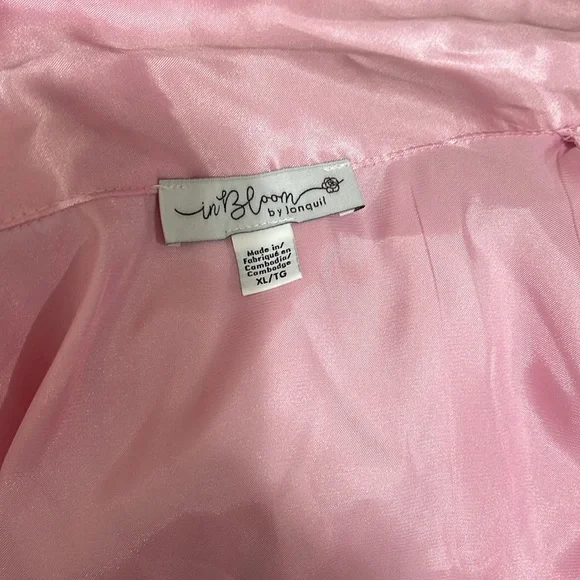 In Bloom satin shorts pajamas - Picture 6 of 7